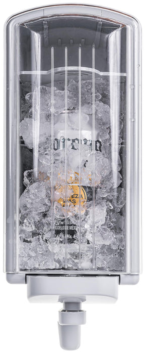HICE Drink Chiller Rapid Beverage Cooler - Hyper Spin Instant Can & Bottle Cooler, No Batteries, Iced Frost Cooling for Soda, Beer & Water, Mini Universal Drink Cooler, Fast & Coldest Freeze (Gray)