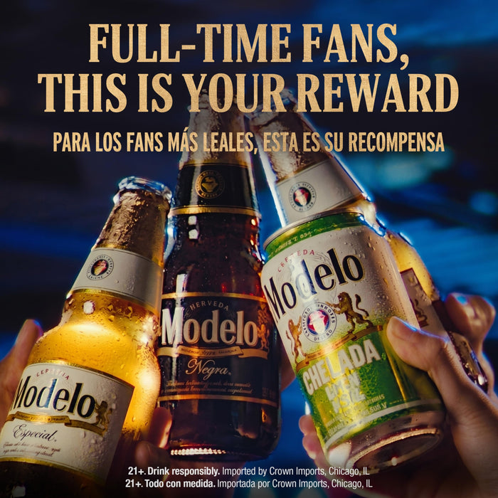 Modelo Especial Lager Beer, 12pk, 12 Fl Oz Cans, 4.4% ABV
