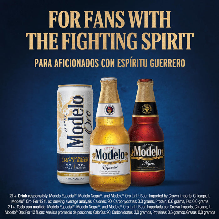 Modelo Especial Lager Beer, 12pk, 12 Fl Oz Cans, 4.4% ABV