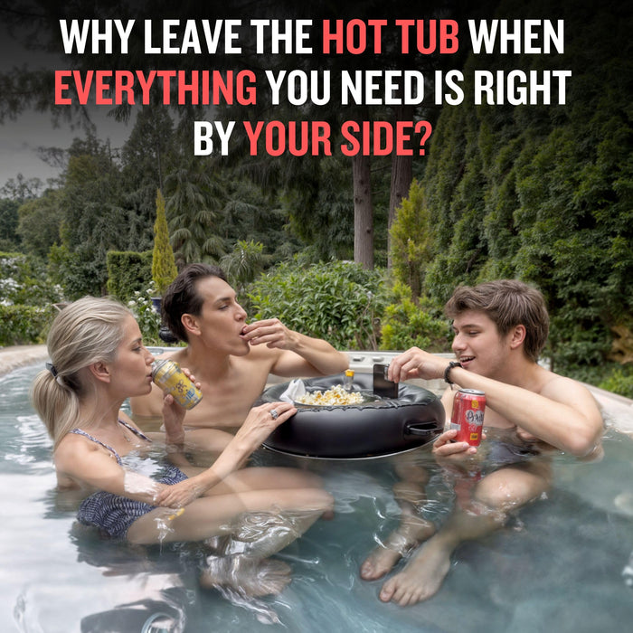 DIVEBLAST: Premium Floating Drink Holder for Pool, Hot Tub Accessories for Adults - Holds Up to 50 LBS - Fun Swimming Pool Accessories for Adults, Cool and Unique Drink Floaties