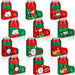 12 Pcs Christmas Beer Can Coolers Sleeves Bulk Christmas Boot Bottle Jacket Xmas Holiday Can Insulated Covers Slim Neoprene Bottle Sleeve for Christmas Party Decorations Supplies - The Beer Connoisseur® Store