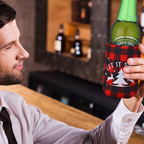 10 Pcs Neoprene Beer Can Cooler Drink Bottle Holder Sleeve