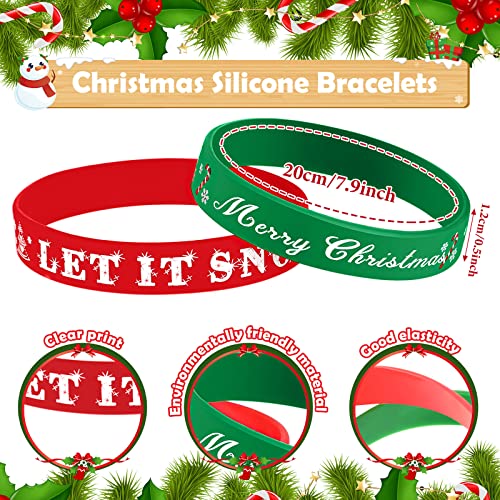 36 Pcs Christmas Neoprene Bottle Insulator Sleeve Christmas Silicone Bracelets Set Includes 12 Team Naughty & Nice Beer Can Coolers Sleeves Drink Holders 24 Christmas Wristbands Christmas Party Favors - The Beer Connoisseur® Store