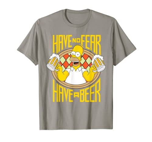 US The Simpsons Homer Beer Fear 01_H T-Shirt
