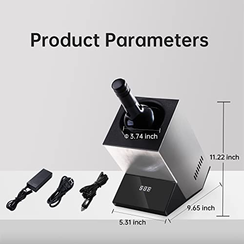 Wine Chiller Electric,Cobalance Wine Chillers Bucket for 750ml Red