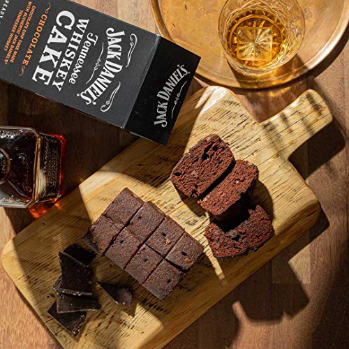 Great Spirits Baking Jack Daniels Chocolate Liquor Cake - 10 oz - Deliver a Gourmet Chocolate Dessert for Gift Baskets, Birthdays, or Parties!