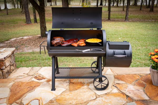 Oklahoma Joe's Longhorn Reverse Flow Smoker, Black — The Beer