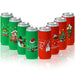 8 Pieces Christmas Beer Can Coolers Sleeves Xmas Slim Can Sleeves Neoprene Insulated Beverage Drink Sleeves Reusable Skinny Can Insulator Covers Christmas Drink Holder Protective Sleeves for Party - The Beer Connoisseur® Store