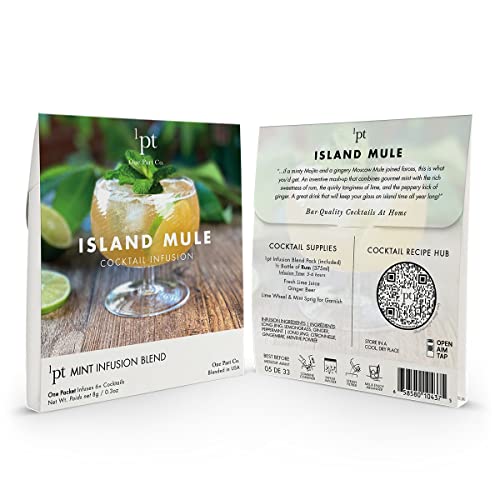 Advanced Mixology Moscow Mule Cocktail Infusion (2 pk) | Alcohol Infusion Kit for Island Moscow Mule and Orchard Moscow Mule | Alcohol Gifts for him - The Beer Connoisseur® Store