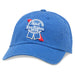 AMERICAN NEEDLE Ballpark Pabst Blue Ribbon Blue Beer Baseball Dad Buckle Strap Hat (PBC-1901B-ROY) - The Beer Connoisseur® Store
