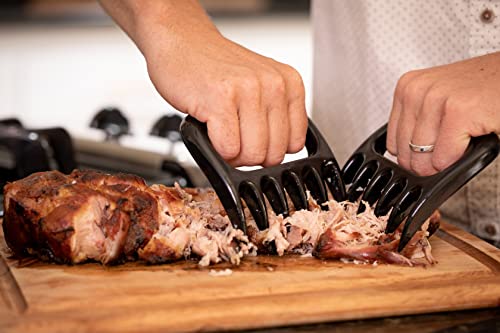 AMZ BBQ CLUB Grilling Accessories - Silicone BBQ Gloves, Food Grade Meat Claws, Digital Grilling Thermometer | BBQ Set for Cooking Grilling Barbecue Roasting Baking Open Flame - The Beer Connoisseur® Store