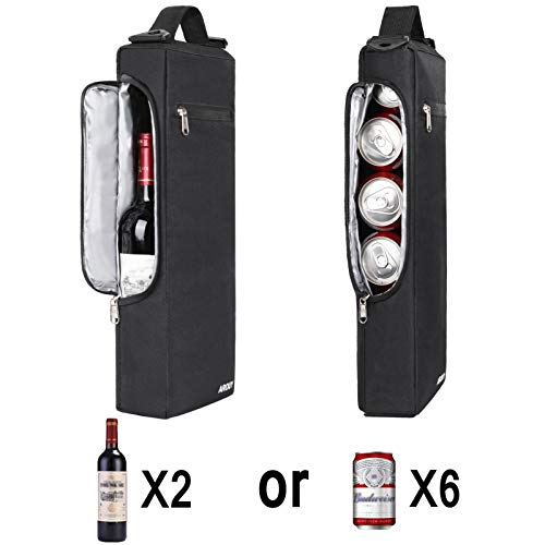 AROUY Golf Cooler Bag - Golf Accessories for Men and Small Soft Cooler Bags Insulated Beer Cooler Holds a 6 Pack of Cans or Two Bottles of Wine, Golf Sports Bags - The Beer Connoisseur® Store