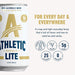 Athletic Brewing Company Light Craft Non-Alcoholic Beer - 6 Pack x 12 Fl Oz Cans - Athletic Lite Light Brew - Low-Calorie, Award Winning - Simply Crisp, Refreshing, Brisk & Smooth - Beautiful Noble Hops & Malt Body - The Beer Connoisseur® Store