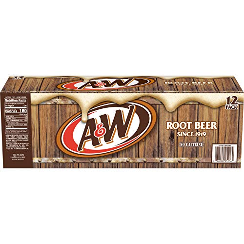 A&W Root Beer, 12 fl oz cans (pack of 12) - The Beer Connoisseur® Store