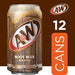 A&W Root Beer, 12 fl oz cans (pack of 12) - The Beer Connoisseur® Store