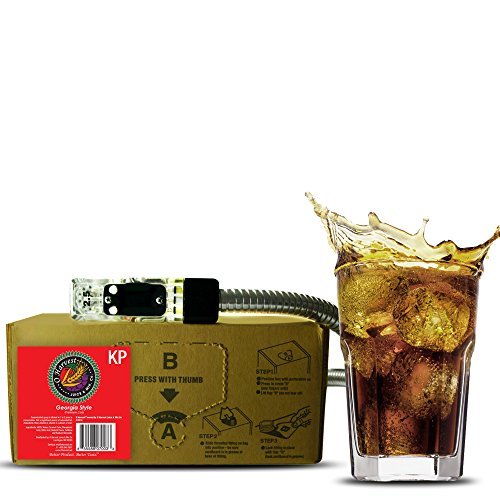 Bar Beverages Georgia Style Craft Cola (3 Gallon Bag-in-Box Syrup Concentrate) - Box Pours 18 Gallons of Cola - Use with Bar Gun, Soda Fountain or SodaStream - The Beer Connoisseur® Store