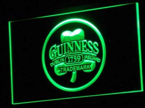Bayyon Guinness Beer Dublin Ireland Bar Neon Light Sign12x8Inch - The Beer Connoisseur® Store