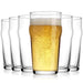 Beer Glasses Set of 6 British 20 Oz. Pint Glasses By Glavers, Uniquely Designed Easy-Grip European Pub Beer Pilsner Tumblers for Wheat, Ale, Juice, Cocktails, Great Gift for Men. - The Beer Connoisseur® Store