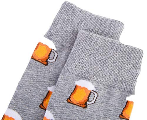 Beer Mug Casual Novelty Crew Socks Men Women Comfy Crew Cotton - The Beer Connoisseur® Store