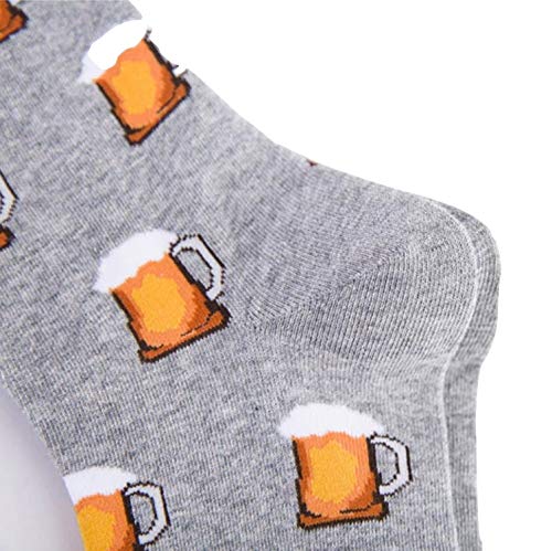 Beer Mug Casual Novelty Crew Socks Men Women Comfy Crew Cotton - The Beer Connoisseur® Store