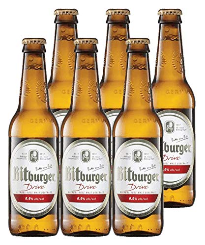 Bitburger Drive Non-Alcoholic German Beer 330ml (.33l) 6-Pack - The Beer Connoisseur® Store