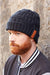 Black Beanie Guinness Hat with Wool and Polyester Blend - The Beer Connoisseur® Store