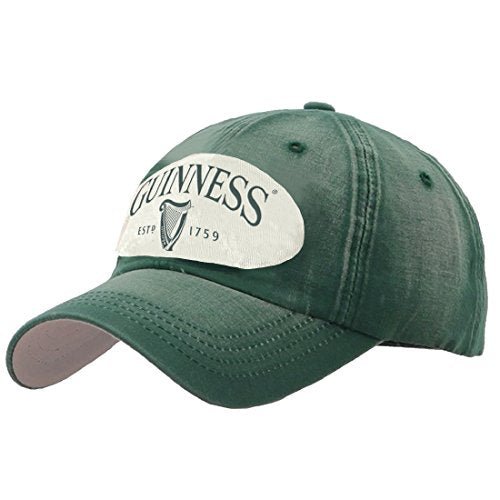 Bottle Green Distressed Patch Baseball Cap - The Beer Connoisseur® Store