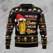 Christmas Beer Ugly Christmas Sweater For Men & Women, Beer Ugly Pattern Christmas Sweater, Funny Beer Ugly Crew Neck Christmas Sweater, Mystery Pattern Christmas Sweater For Adult - The Beer Connoisseur® Store