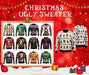 Christmas Beer Ugly Christmas Sweater for Men & Women, Beer Ugly Pattern Christmas Sweater, Funny Beer Ugly Crew Neck Christmas Sweater, Mystery Pattern Christmas Sweater for Adult | US6026 - The Beer Connoisseur® Store
