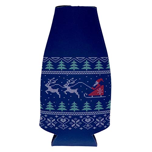 Christmas Sweater Beer Bottle Coolie (1) - The Beer Connoisseur® Store