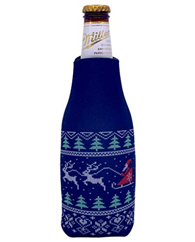 Christmas Sweater Beer Bottle Coolie (1) - The Beer Connoisseur® Store