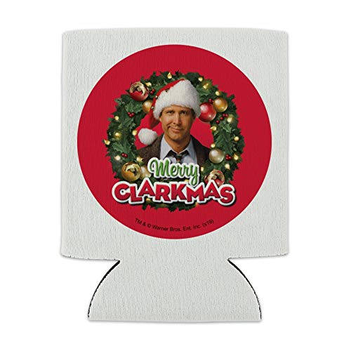 Christmas Vacation Merry Clarkmas Can Cooler - Drink Sleeve Hugger Collapsible Insulator - Beverage Insulated Holder - The Beer Connoisseur® Store