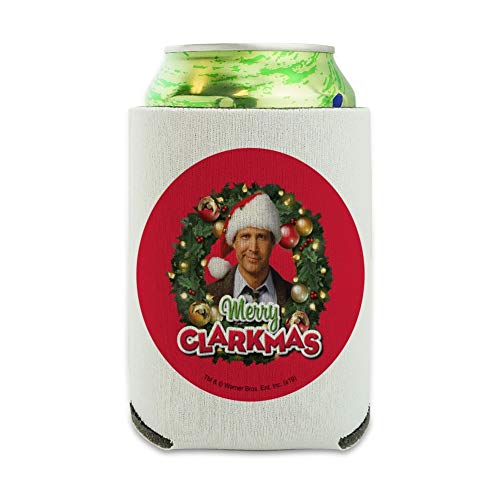 Christmas Vacation Merry Clarkmas Can Cooler - Drink Sleeve Hugger Collapsible Insulator - Beverage Insulated Holder - The Beer Connoisseur® Store