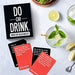 Do or Drink Party Card Game, Dare for Adults, Strangers or Girls Night, 350 Cards with 175 Adult Challenges & Funny Questions, Entertaining Fun Adult Games for Game Night - The Beer Connoisseur® Store