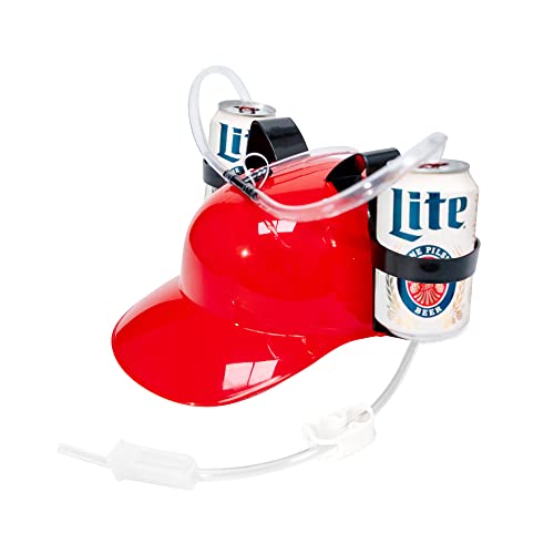EZ Drinker Beer and Soda Guzzler Helmet- Drinking Hat By EZ