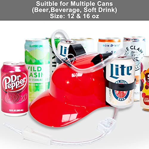 Drink Hat Soda Beer Helmet, Soda Drinking Helmet