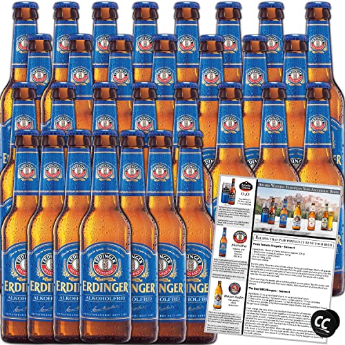 Erdinger Alkoholfrei Non Alcoholic Beer 30 Pack, Award Winning Beer fr
