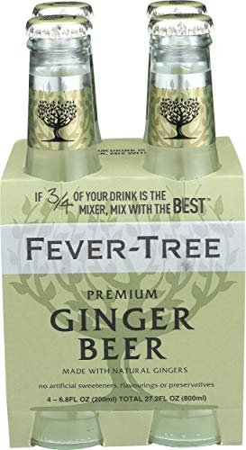Fever-Tree Premium Ginger Beer, 6.8 Fl Oz 4 count - The Beer Connoisseur® Store