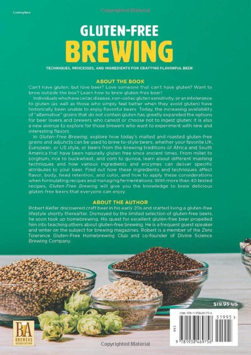 Gluten-Free Brewing: Techniques, Processes, and Ingredients for Crafting Flavorful Beer - The Beer Connoisseur® Store