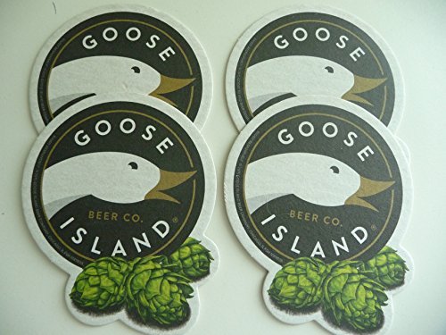 Goose Island Beer ~ Coaster Set of Eight (8) - The Beer Connoisseur® Store