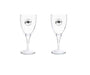 Goose Island Beer Company - 12 Ounce Chalice Glass - Circle Logo - 2 Pack - The Beer Connoisseur® Store