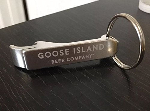 Goose Island Beer Company Aluminum Keychain Bottle Opener - The Beer Connoisseur® Store