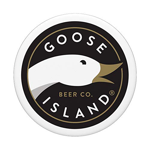 Goose Island Black PopSockets Stand for Smartphones & Tablets PopSockets PopGrip: Swappable Grip for Phones & Tablets - The Beer Connoisseur® Store