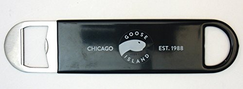 Goose Island Large Goose Head 7in Metal And Rubber Bar Blade Speed Bottle Opener - The Beer Connoisseur® Store