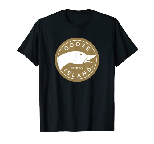 Goose Island Metallic Gold Logo T-Shirt - The Beer Connoisseur® Store