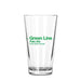 Goose Island Signature Green Line Pale Ale Pint Glass, 2-Pack - The Beer Connoisseur® Store