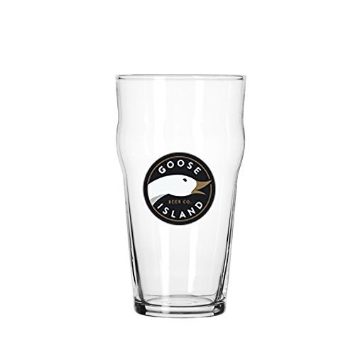 Goose Island Signature Nonic Beer Glass, 2-Pack - The Beer Connoisseur® Store