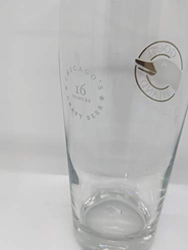 Goose Island Willi Becher Pint Glass - Set of 2 - The Beer Connoisseur® Store