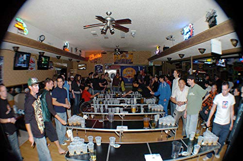 GoPong 1,8 m Portatile Pieghevole Beer Pong/Flip Cup Table (6 Palline Incluse GoPong 1,8 m Portatile Pieghevole Beer Pong/Flip Cup Table (6 Palline Incluse