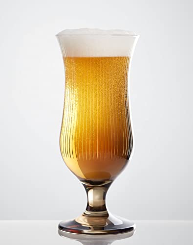 Grace Era Beer Glass Set Cocktail Classic Belgian Beer Glasses, Set of 2 - 15oz - The Beer Connoisseur® Store